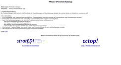 Desktop Screenshot of pricat.de